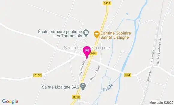 Localisation Dr Julie Penneret