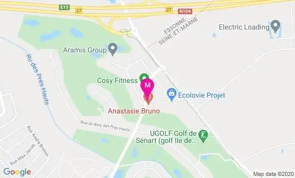 Localisation Dr Bruno Anastasie