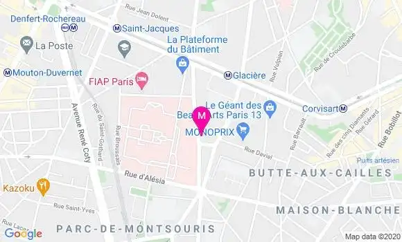 Localisation Dr Aurore Guy Rubin