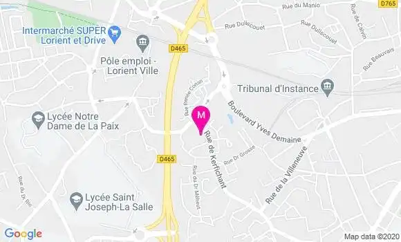Localisation Dr William Tavernier