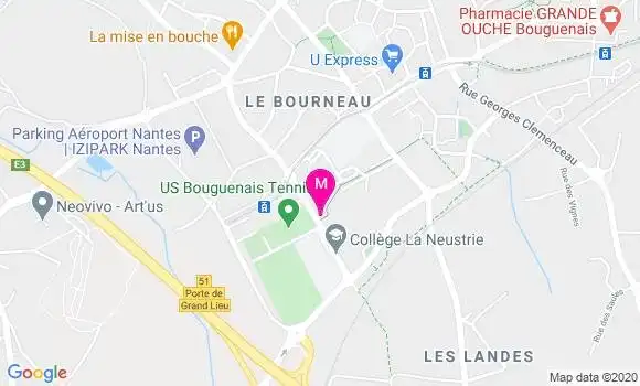 Localisation Dr Bertrand Denizot