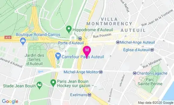 Localisation Dr Maxime Poisson