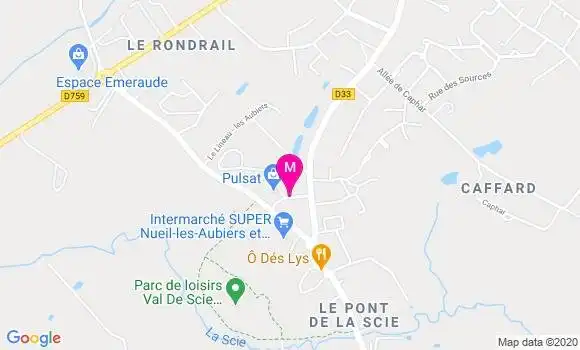 Localisation Dr Sandrine Pignon
