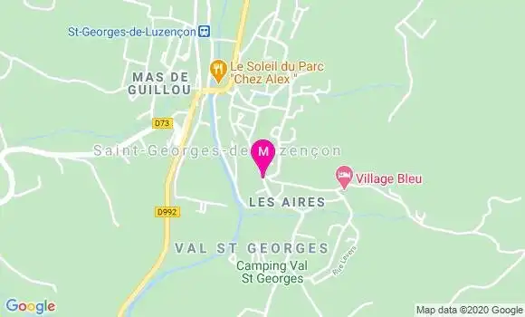 Localisation Dr Claire Lebon