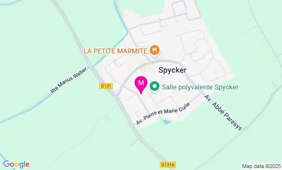 Localisation Dr Bérengère Vergriete