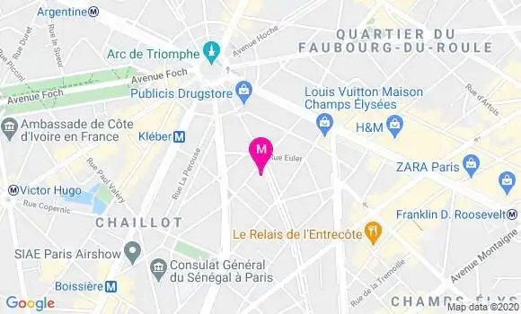 Localisation Dr Luc Pandraud
