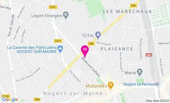 Localisation Dr Isabelle Camhi