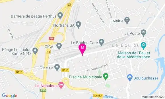 Localisation Dr Fabrice Roland
