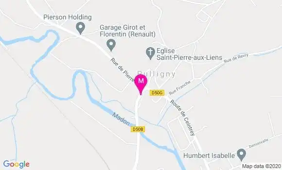 Localisation Dr Muriel Bagnon