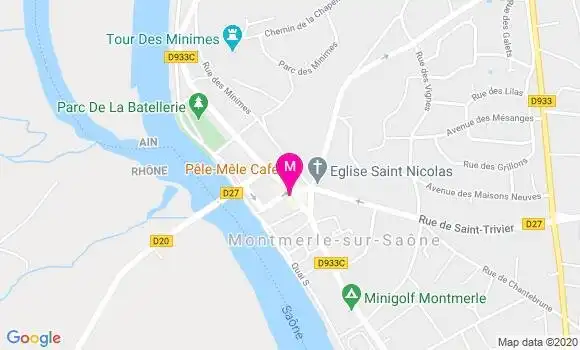 Localisation Dr Robert Baptistal