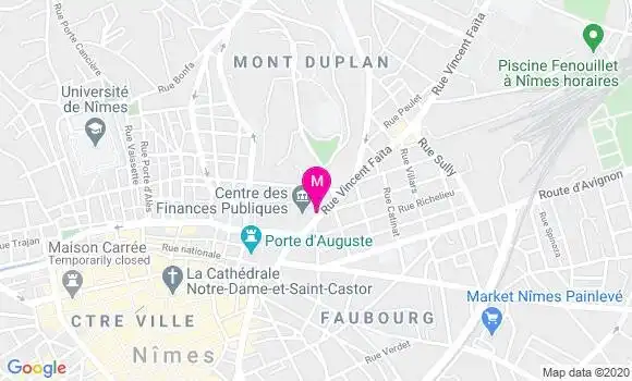 Localisation Dr Jerome Milovanoff