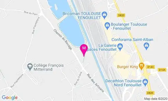 Localisation Dr Elodie Rodde