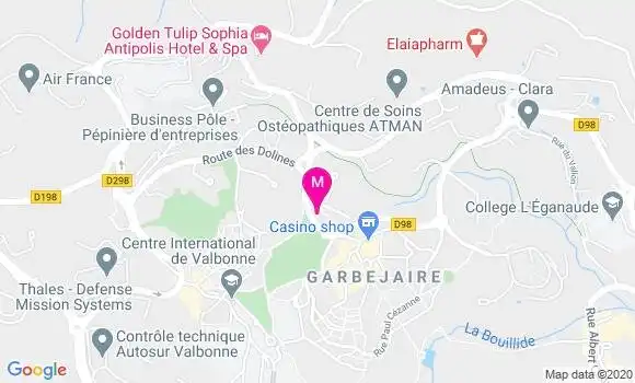 Localisation Dr Nadia Roine Armana