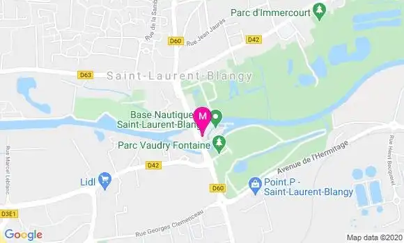 Localisation Dr Nathalie Henric