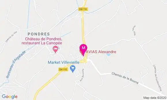 Localisation Dr Amparo Siret