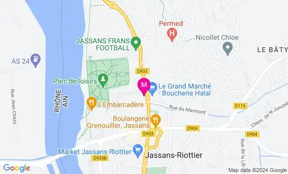 Localisation Dr Marie Lott