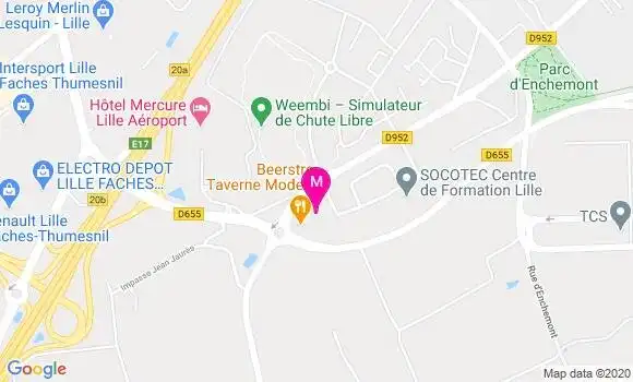 Localisation Dr Dalila Ouamara