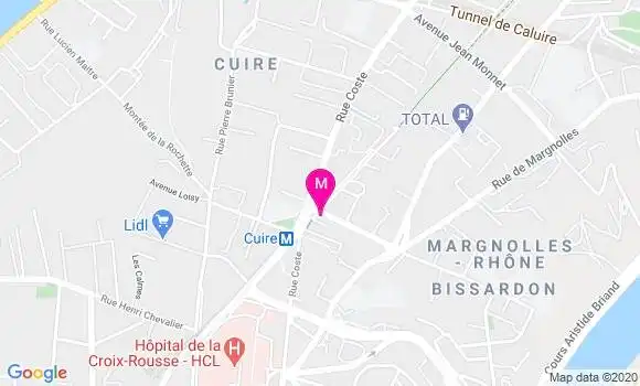 Localisation Dr Gaetane Roquet