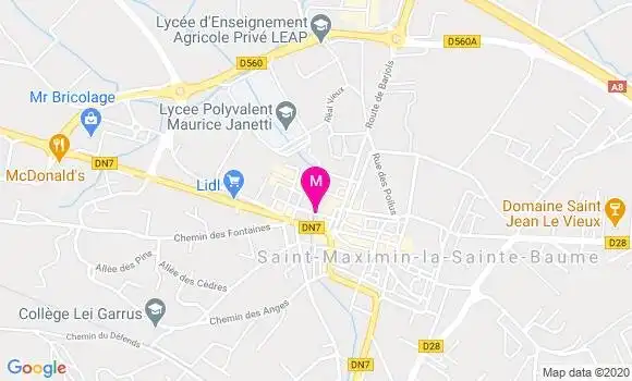 Localisation Dr Cecile Schang