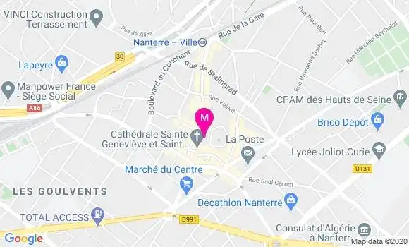 Localisation Dr Claire Rambaud