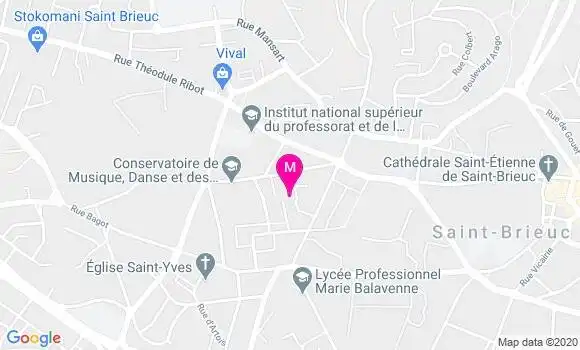 Localisation Dr Thibault Bienvenue