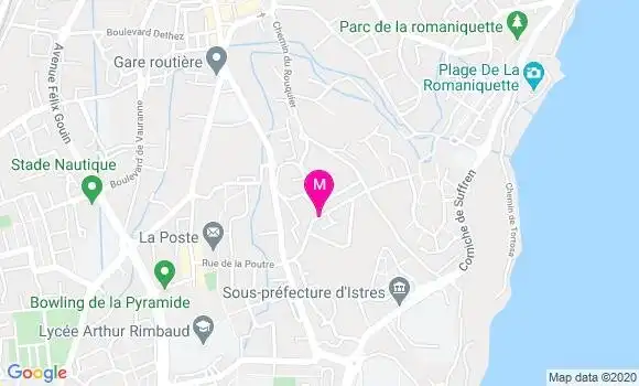 Localisation Dr Agnes Ferre