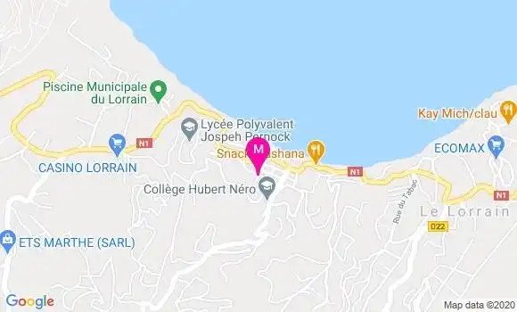 Localisation Dr Guilaine Auguste