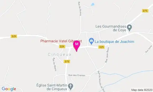Localisation Dr Frederic Petit