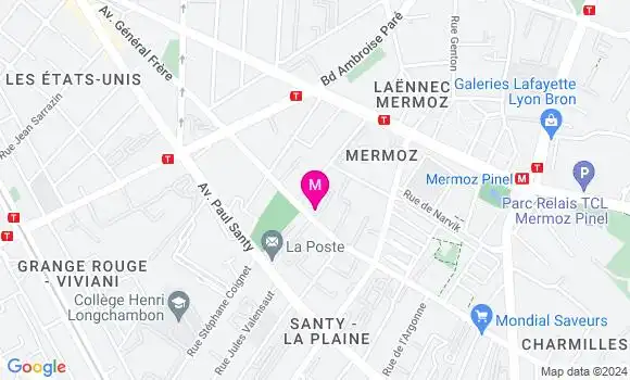 Localisation Dr Caroline Pauchard