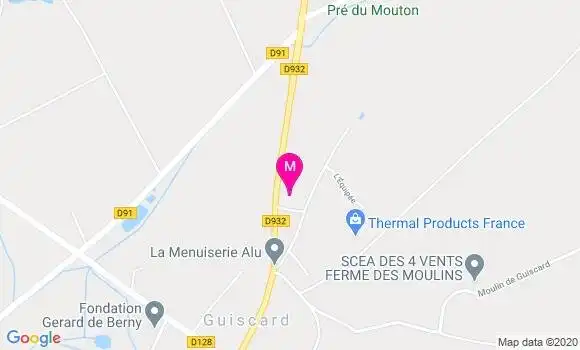 Localisation Dr Mathilde Cottel Leblanc
