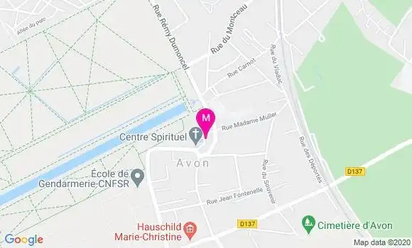 Localisation Dr Marie Laure Gagneux