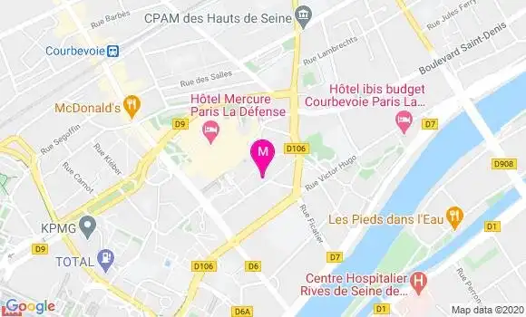 Localisation Dr Nathalie Baudot