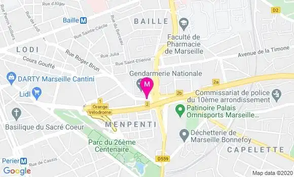 Localisation Dr Nathalie Re Dumazet