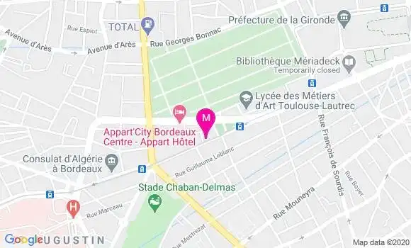 Localisation Dr Edith Paris Puymoyen