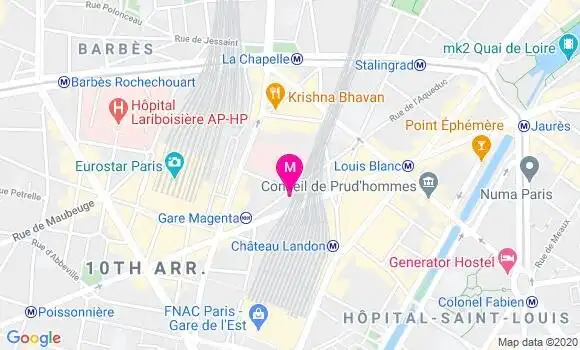 Localisation Dr Brigitte Biolsi