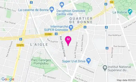 Localisation Dr Philippe Robert
