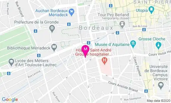 Localisation Dr Dorothee Bernard