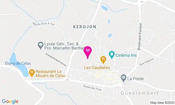 Localisation Dr Benjamin Andrieu