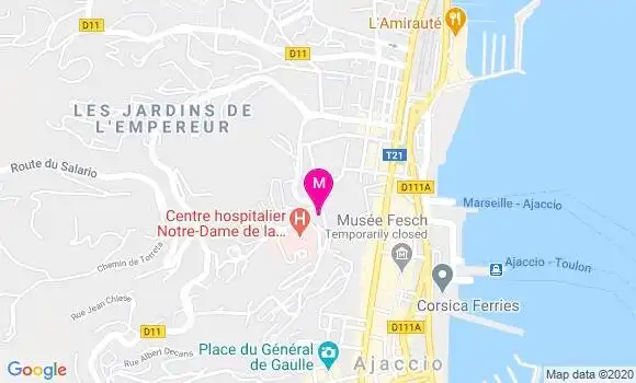 Localisation Dr Serge Piera