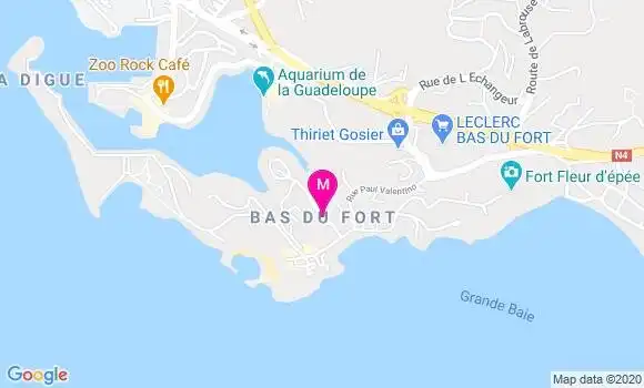 Localisation Dr Erick Le Roux