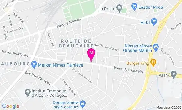 Localisation Dr Fabien Roche