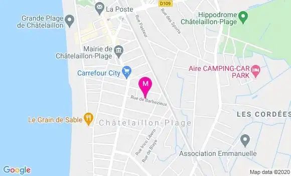 Localisation Dr Anne Solene Deletre