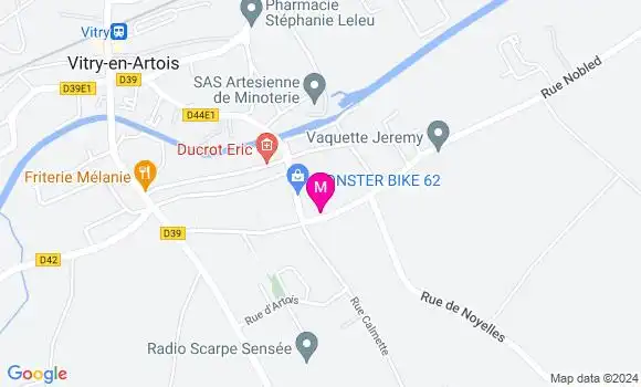 Localisation Dr Emilie Benoit