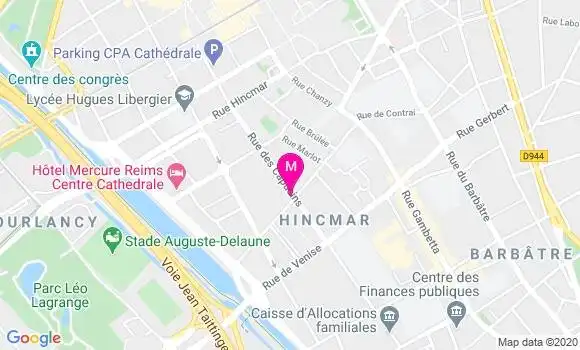 Localisation Dr Sarah Lemaire