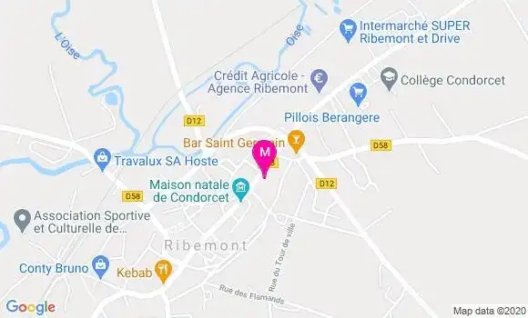 Localisation Dr Stephanie Courreau