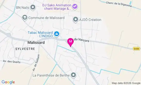 Localisation Dr Amal Benyoucef