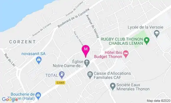 Localisation Dr Jean Philippe Epron