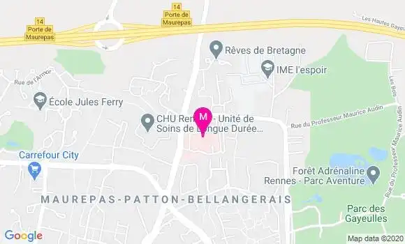 Localisation Dr Jean Benoit Moncel