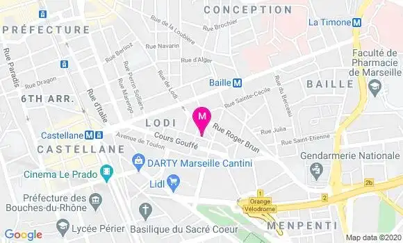 Localisation Dr Alban Massad
