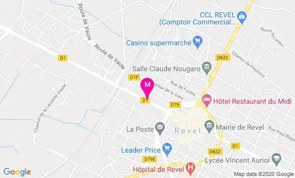 Localisation Dr Perrine Sermage